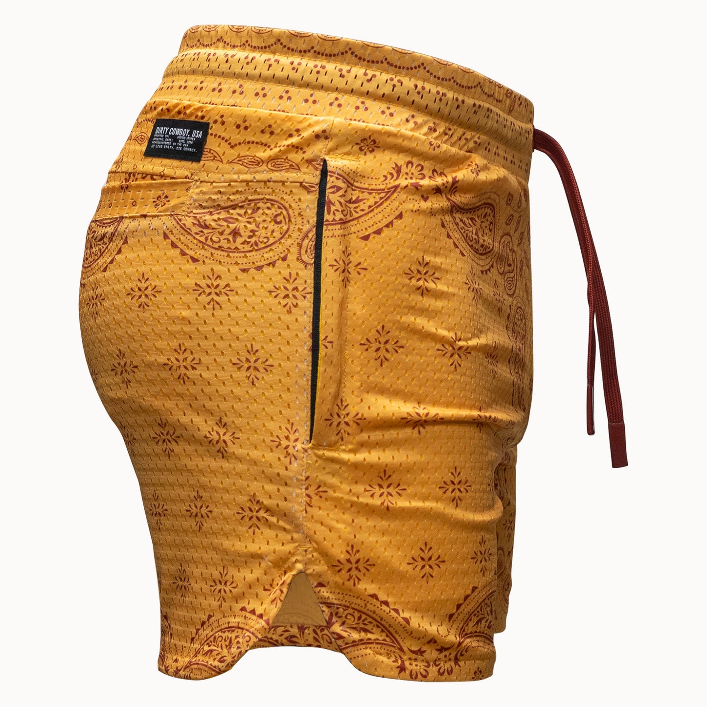 Men’s Double-Layer Mesh Training Shorts — 5" Inseam