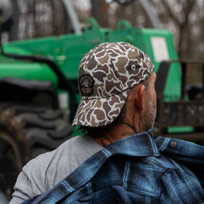 Work Hard, Play Harder Patch Ripstop Tactical Hat