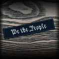 Load image into Gallery viewer, We the People 1x5 Velcro Patch - Black
