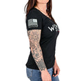 Load image into Gallery viewer, Woman Defined V-Neck Shirt
