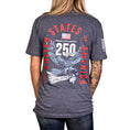 Load image into Gallery viewer, Women's 250th Anniversary Patriotic Boyfriend Fit T-Shirt

