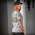 Load image into Gallery viewer, Women's Boyfriend Fit Join or Die Patriotic Tshirt
