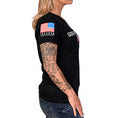 Load image into Gallery viewer, Women's God Family Country Patriotic T-Shirt
