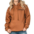 Load image into Gallery viewer, Women's Heavyweight Oversized American Flag Patriotic Hoodie
