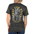 Load image into Gallery viewer, Women's Pray for Peace | Prepare for War Boyfriend Fit T-Shirt
