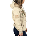 Load image into Gallery viewer, Women's Heavyweight Oversized Arid Camo Flag Hoodie
