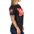 Load image into Gallery viewer, Women's 'Merica Patriotic Boyfriend Fit T-Shirt - Heather Charcoal
