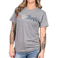 Load image into Gallery viewer, Women's We The People in Red White & Blue Boyfriend Fit Patriotic Tshirt
