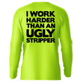 Load image into Gallery viewer, Work Harder - Hi-Visibility UPF 50 Long Sleeve Sun Shirt
