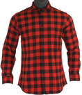 Load image into Gallery viewer, The Titan - Black/Red Plaid Long Sleeve
