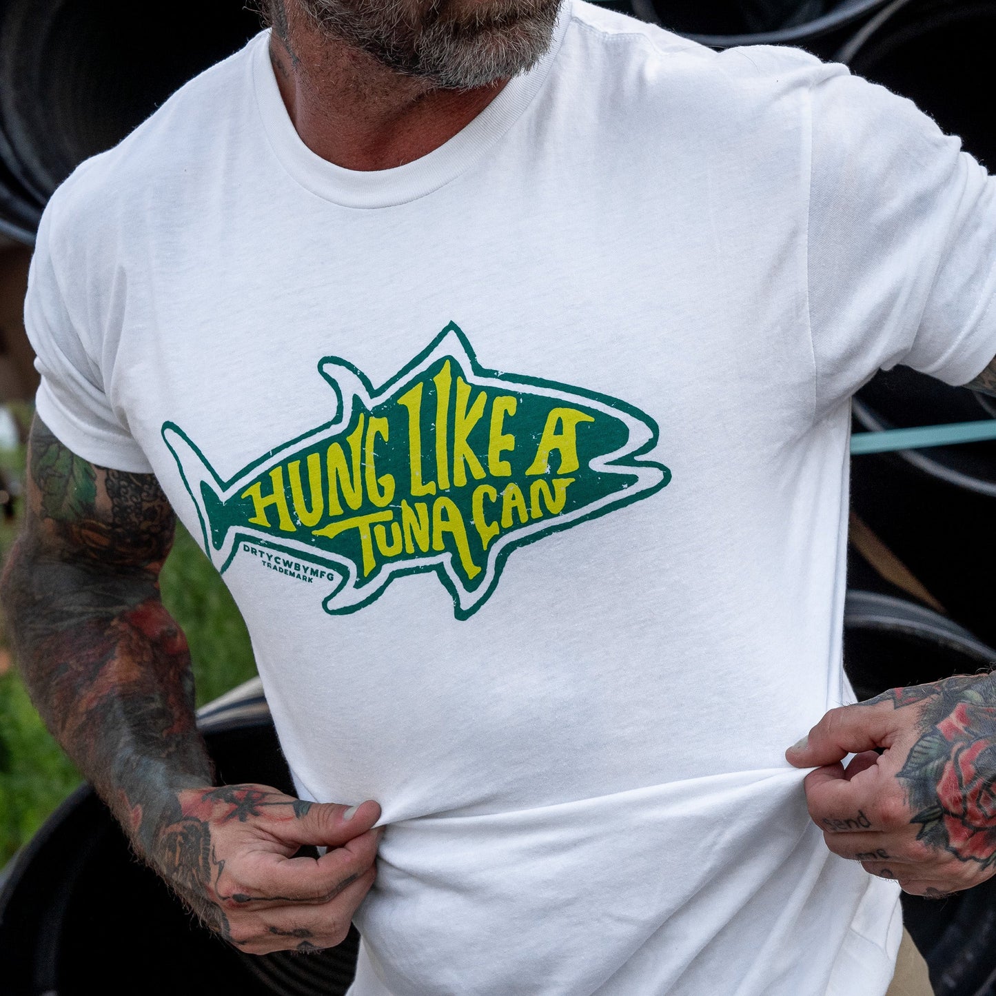 Hung Like A Tuna can Men's T-Shirt