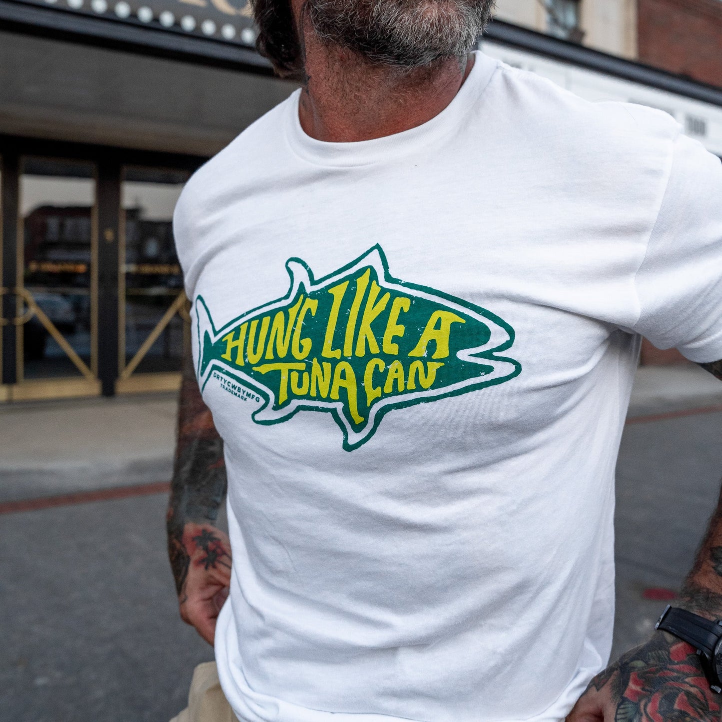 Hung Like A Tuna can Men's T-Shirt
