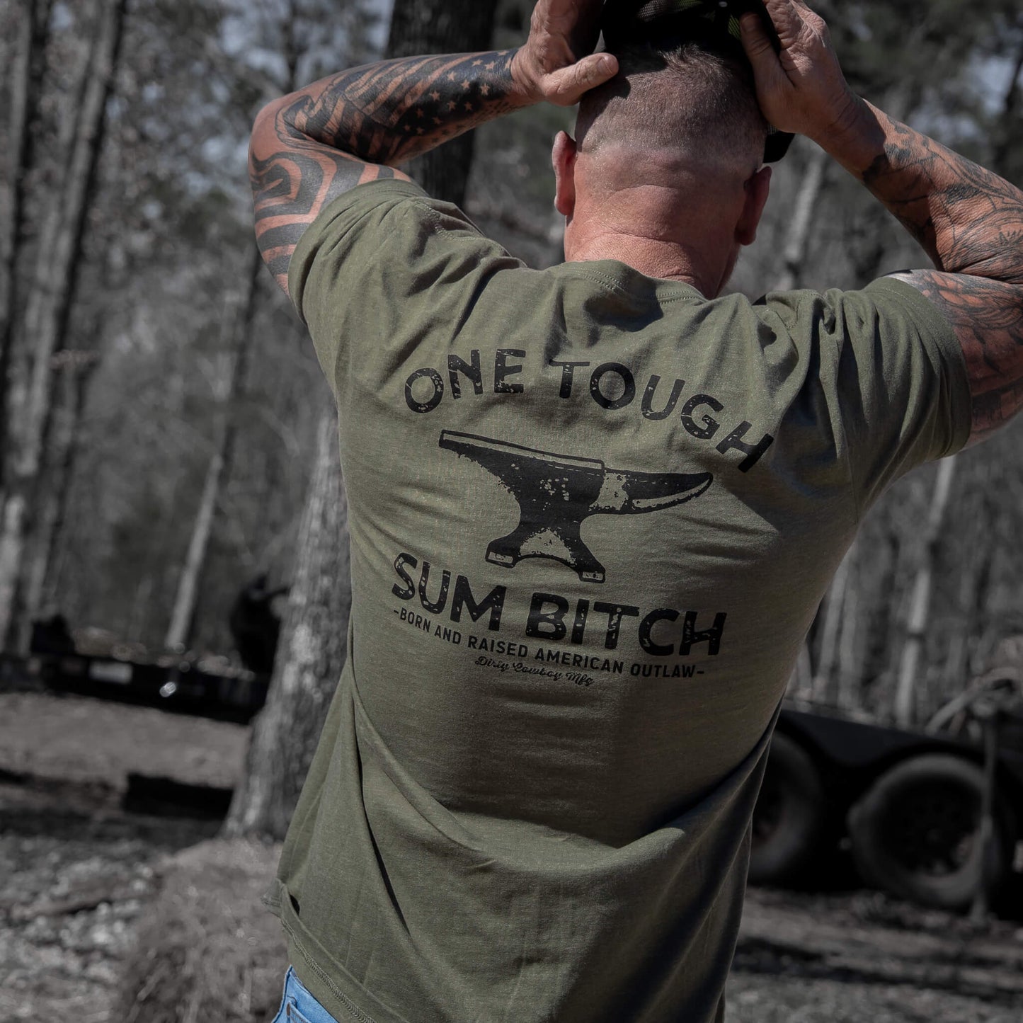 One Tough Sum Anvil Men's T-Shirt