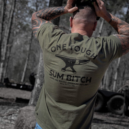 One Tough Sum Anvil Men's T-Shirt