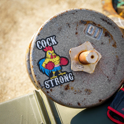 Cock Strong Boxing Chicken Decal