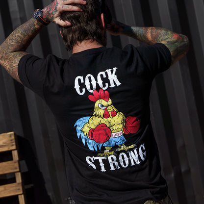 Boxing Chicken Strong Men's T-Shirt