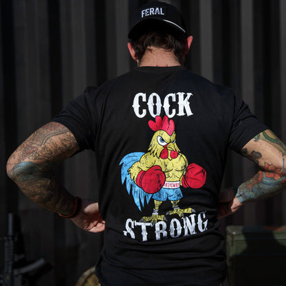 Boxing Chicken Strong Men's T-Shirt