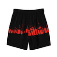 Load image into Gallery viewer, Forest Red Line Men's Swim Trunks
