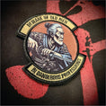 Load image into Gallery viewer, Samurai - Beware of Old Men - In Dangerous Professions -  3" Embroidered/Sublimated Patch

