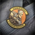 Load image into Gallery viewer, Samurai - Beware of Old Men - In Dangerous Professions -  3" Embroidered/Sublimated Patch
