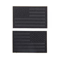 Load image into Gallery viewer, (PAIR of TWO) Reflective 3D US Flag Patch with Hook and Loop
