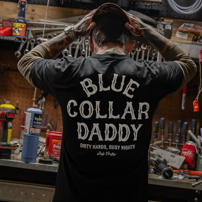 Blue Collar Daddy Men's T-Shirt