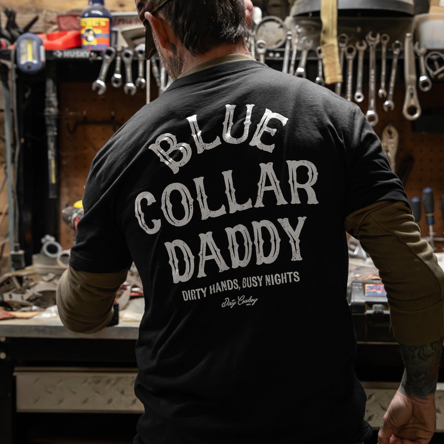 Blue Collar Daddy Men's T-Shirt