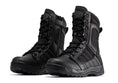 Load image into Gallery viewer, Botas Pro Black Men's 8 inch Side Zipper Rubber Sole Tactical Boots BMP110BK
