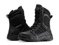 Load image into Gallery viewer, Botas Pro Black Men's 8 inch Side Zipper Rubber Sole Tactical Boots BMP110BK
