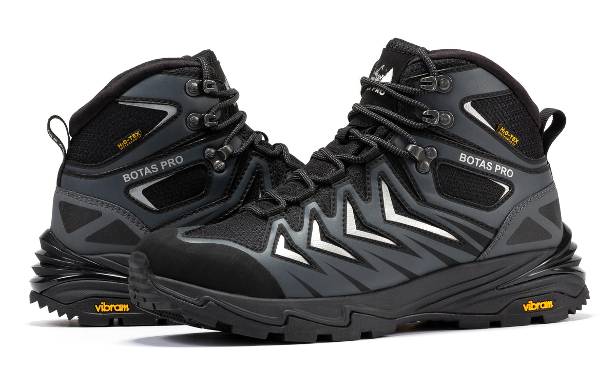 Botas Pro Metallic 6 Inch Waterproof Hiking Boots with VIBRAM® Traction Lug Outsole  BP22110