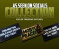 Load image into Gallery viewer, As Seen on Socials - Mostly Peaceful - 2x4 Patch - Multicam w/Black
