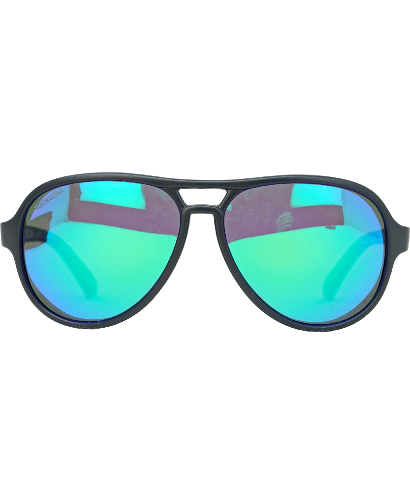 Casino (Black/Green Mirror Polarized Lens)