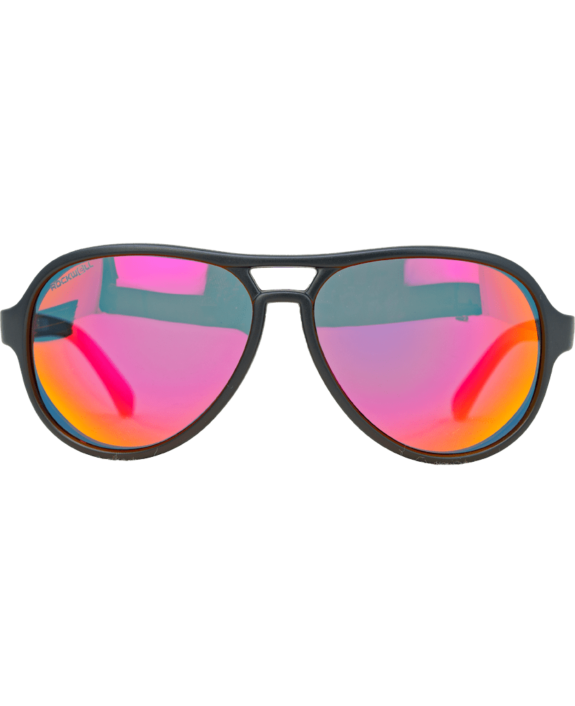 Casino (Black/Red Mirror Polarized Lens
