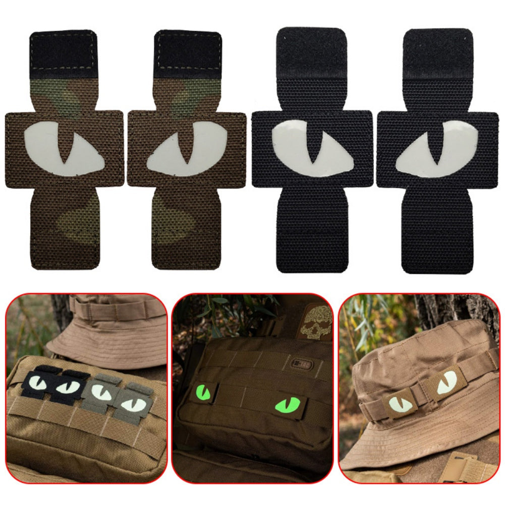 (PAIR) Tactical "Cat Eyes" Patches