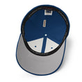 Load image into Gallery viewer, Black 3D Puff Skull Logo Flexfit Hat
