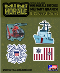 Load image into Gallery viewer, Mini Morale - U.S. Coast Guard Patch Pack 1
