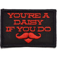 Load image into Gallery viewer, You're A Daisy If You Do, Doc Holiday Quote - 2x3 Patch
