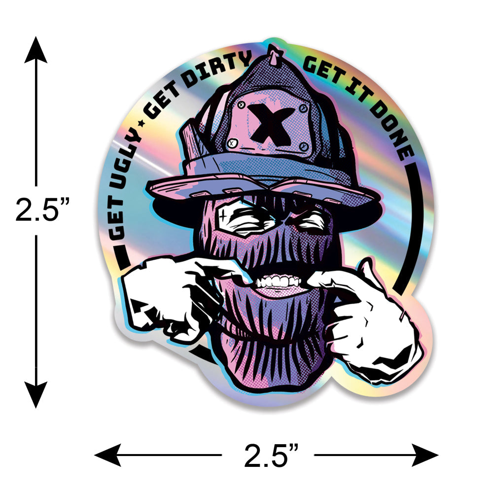 First Due 4Pack Firefighter Sticker