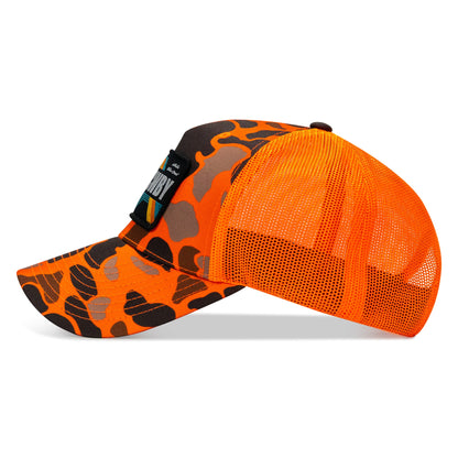 DRTYCWBY Vintage Bronco Patch Snapback Hat