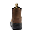 Load image into Gallery viewer, ROCKROOSTER Woodland Brown 6 inch Composite Toe Pull-on Leather Work Boots AK664
