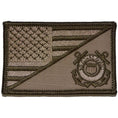 Load image into Gallery viewer, Coast Guard USA Flag - 2.25x3.5 Patch
