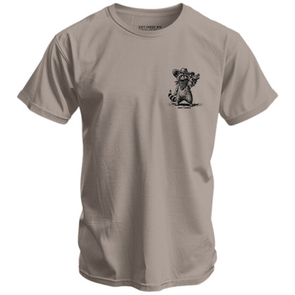 Fight Me Coward Racoon Men's T-Shirt