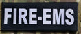 Load image into Gallery viewer, FIRE-EMS Patch (3” x 10”) Hook and Loop
