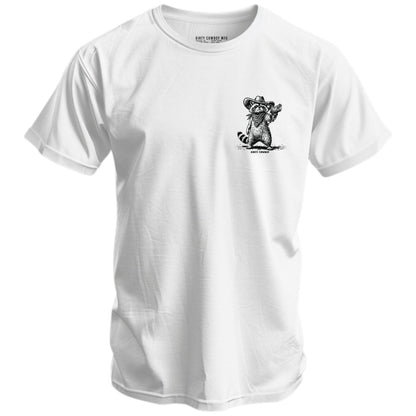 Fight Me Coward Racoon Men's T-Shirt