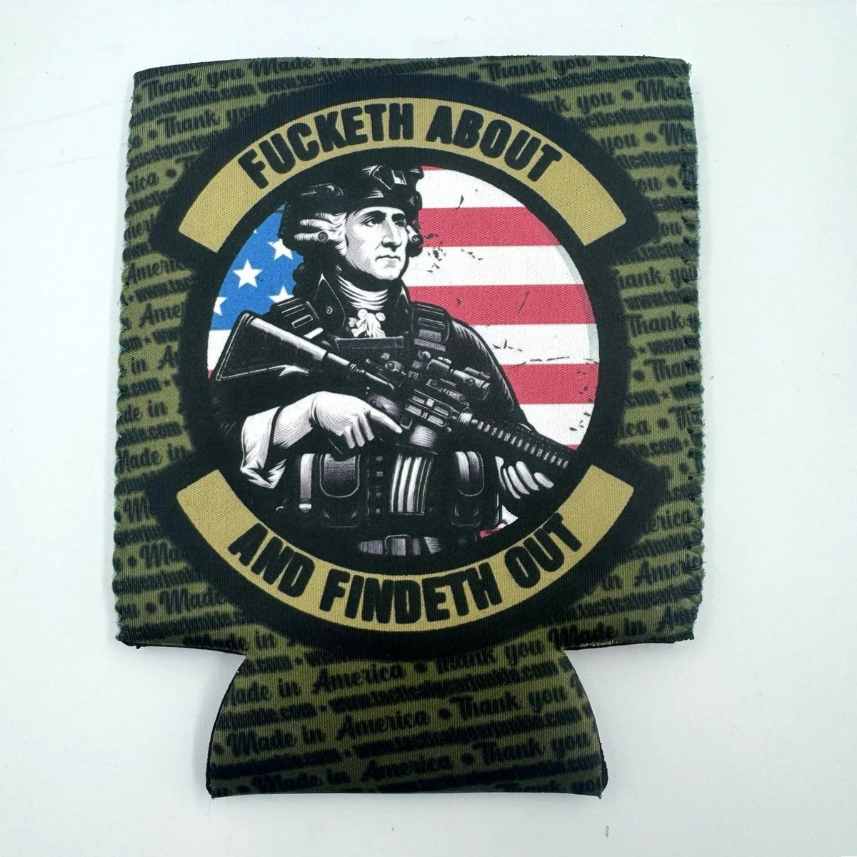 TGJ Neoprene Tacti-Cooler - Fucketh About and Findeth Out
