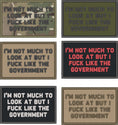Load image into Gallery viewer, I'm Not Much to Look At But I Fuck Like The Government - 2x3 Patch

