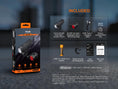 Load image into Gallery viewer, Fenix BC28R Smart Head & Tail Bike Light Combo
