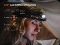 Load image into Gallery viewer, Fenix HM55R Lightweight Multi-LED Headlamp
