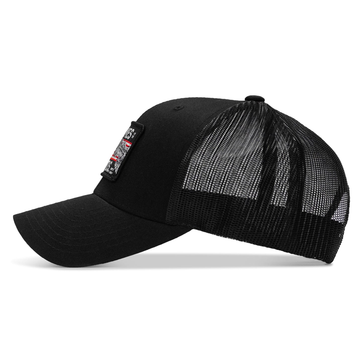 Hard Times Make Hard Bastards Patch Snapback Hat