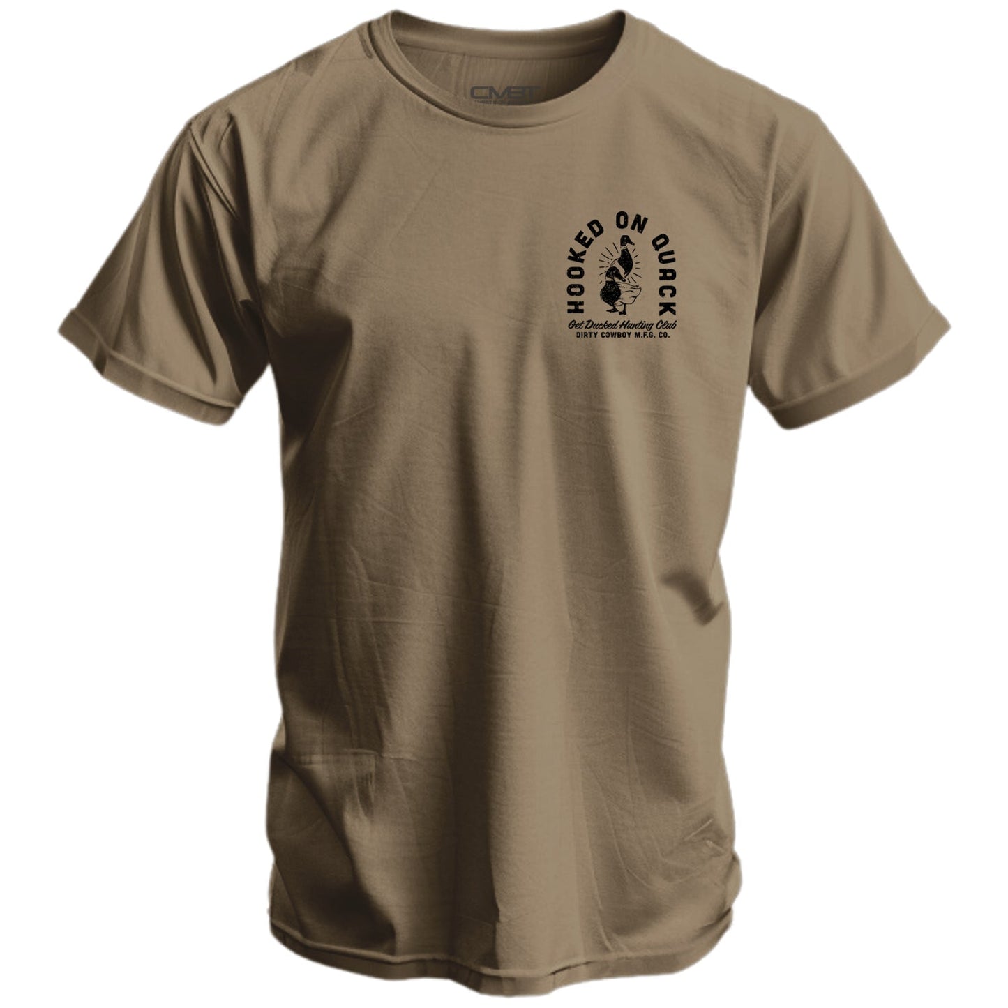 Hooked On Quack Duck Hunting Club Men's T-Shirt